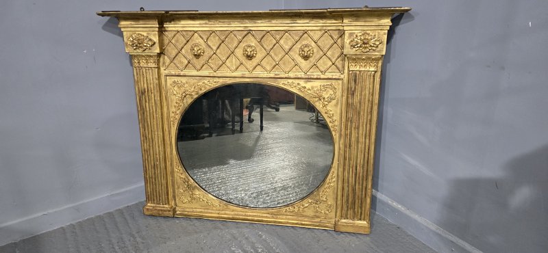 Fine Regency Overmantle Mirror - Image 11