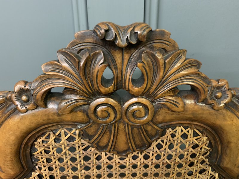 Pair of William and Mary Style Walnut Chairs by Waring & Gillow - Image 3