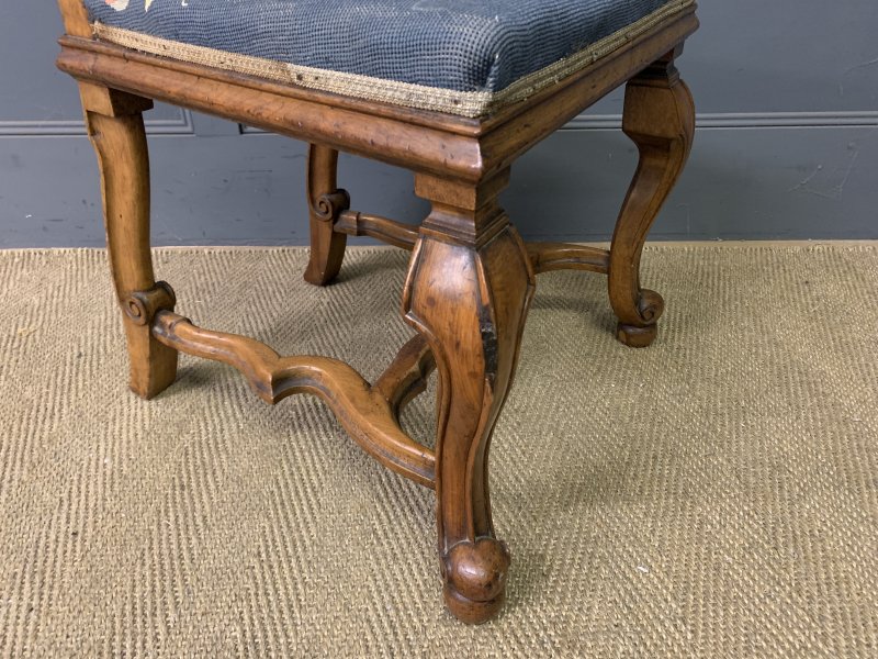 Pair of William and Mary Style Walnut Chairs by Waring & Gillow - Image 17