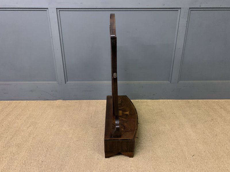 Large Scale Georgian Inlaid Toilet Mirror - Image 9