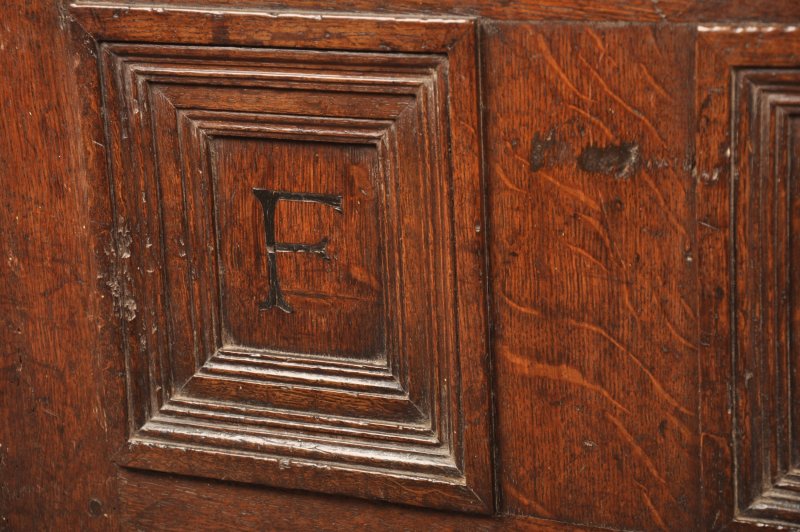 Rare Dated Elizabethan Coffer - Image 4