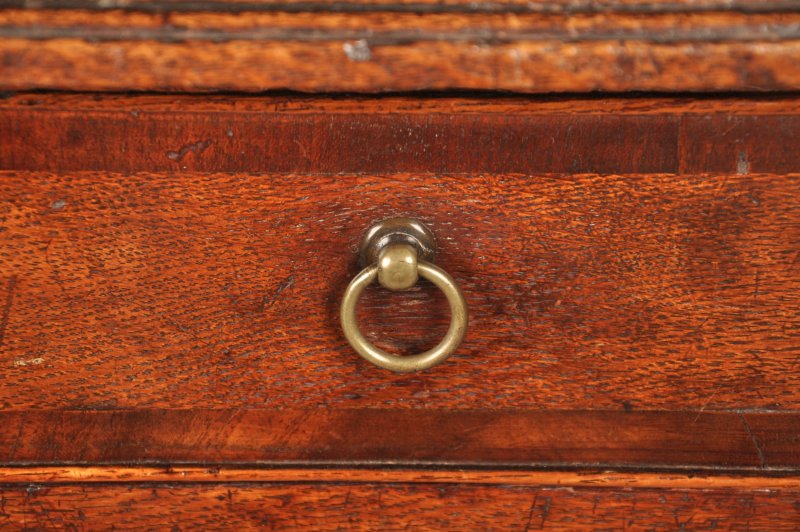 Rare Early 18th Century Oak Side Table - Image 10