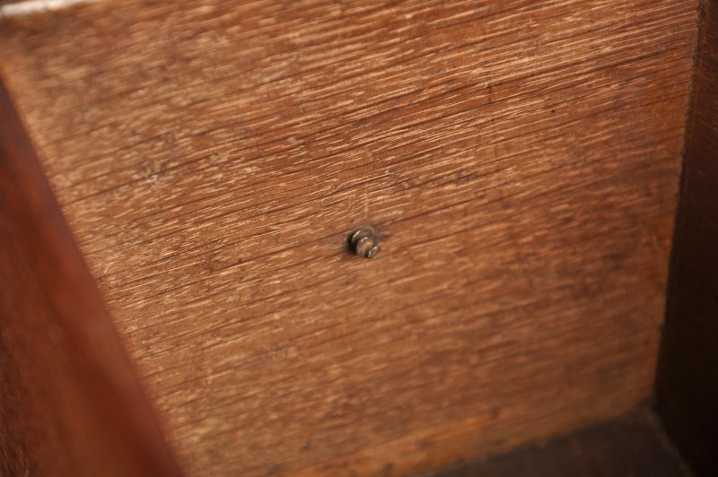 Rare Early 18th Century Oak Side Table - Image 14