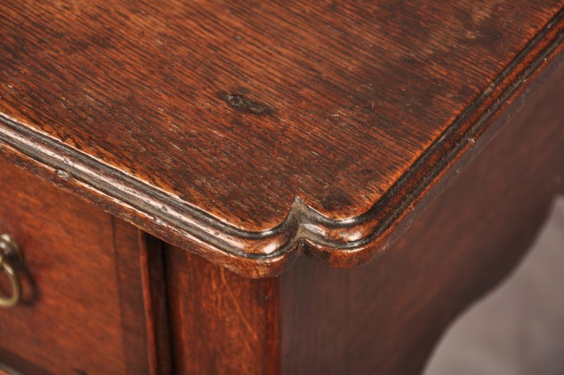 Rare Early 18th Century Oak Side Table - Image 15