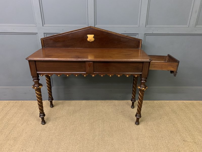 Victorian Mahogany Hall Table - Image 2