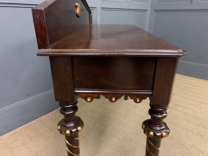 Victorian Mahogany Hall Table - Image 7