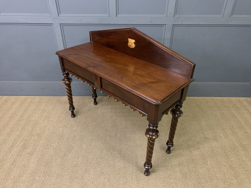 Victorian Mahogany Hall Table - Image 14