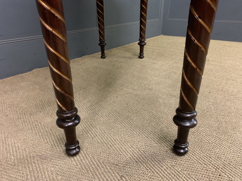 Victorian Mahogany Hall Table - Image 17