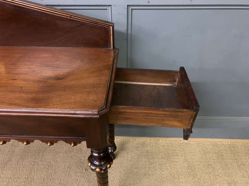 Victorian Mahogany Hall Table - Image 8