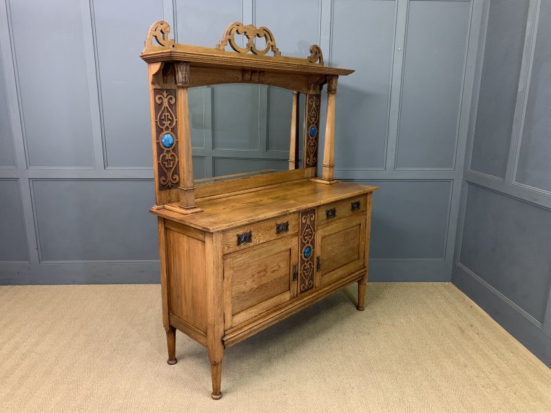 Arts & Crafts Period Oak Sideboard