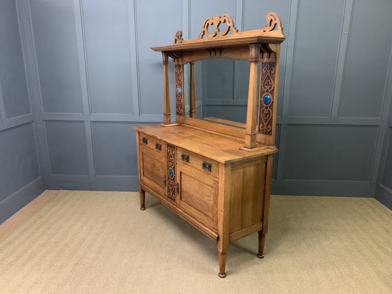 Arts & Crafts Period Oak Sideboard - Image 16