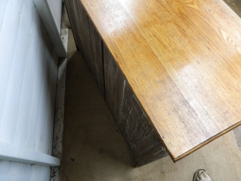 Edwardian Oak Chest of Drawers - Image 12