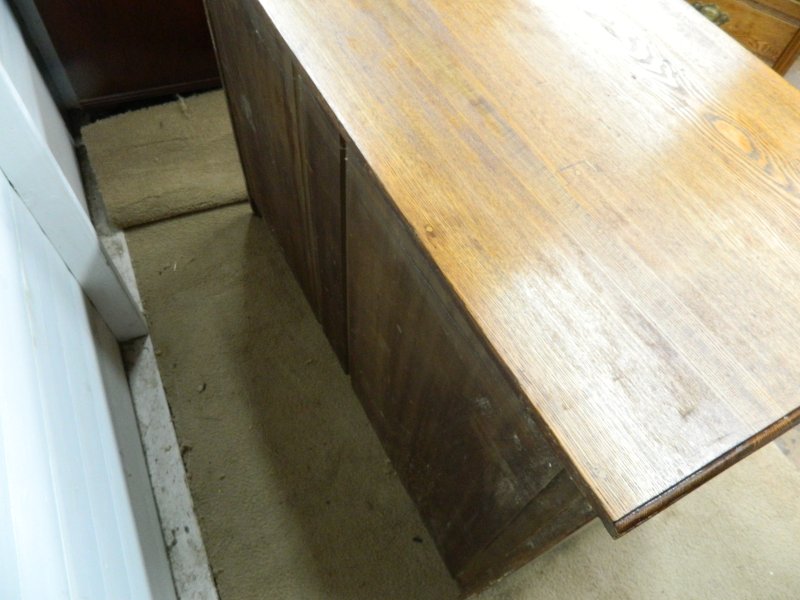 Edwardian 1900's Oak Chest of Drawers - Image 12