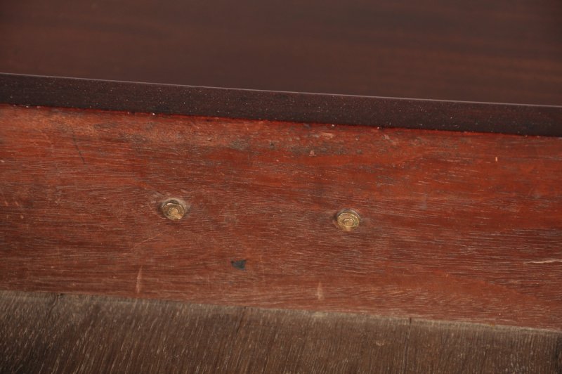 18th Century Mahogany Kneehole Desk - Image 9