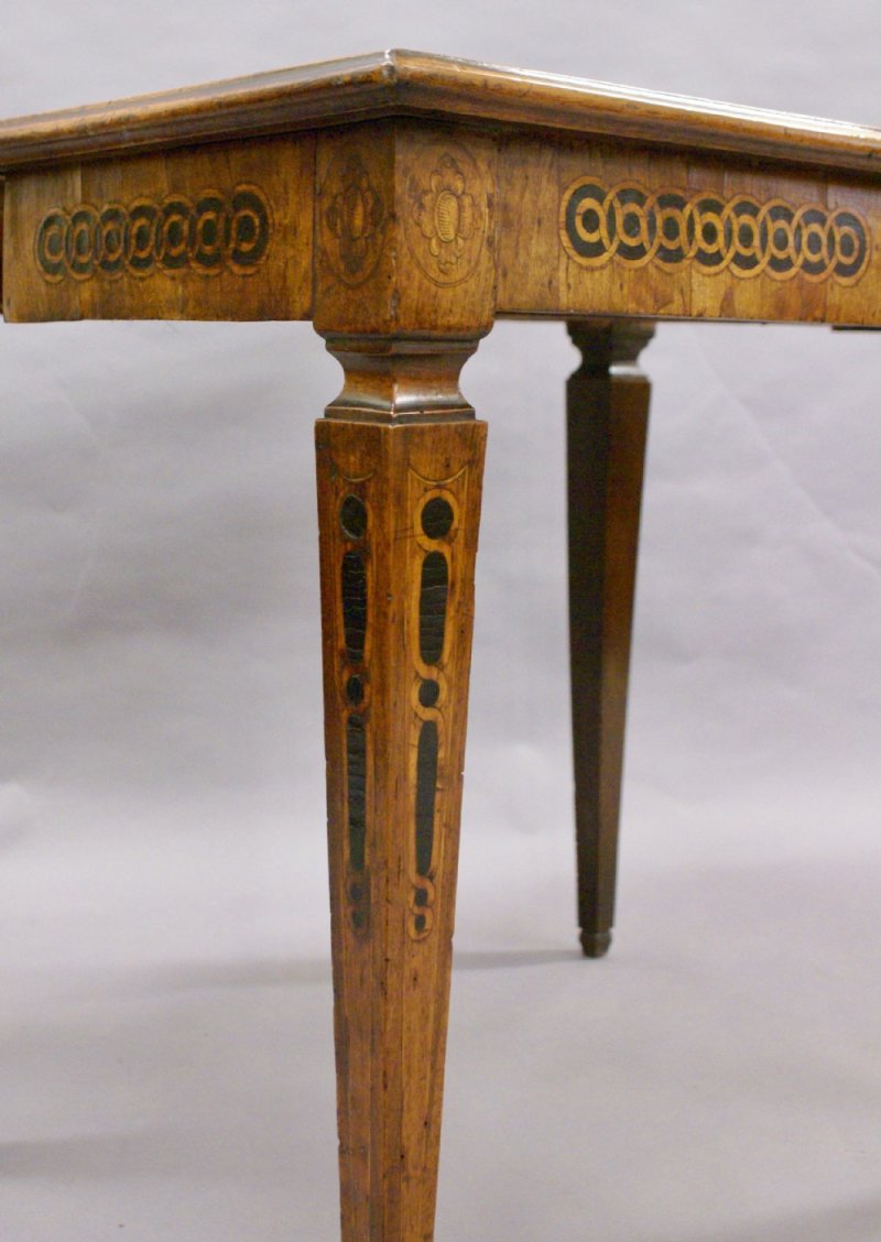 A Rare 18th Century Italian Inlaid Games Table - Image 5