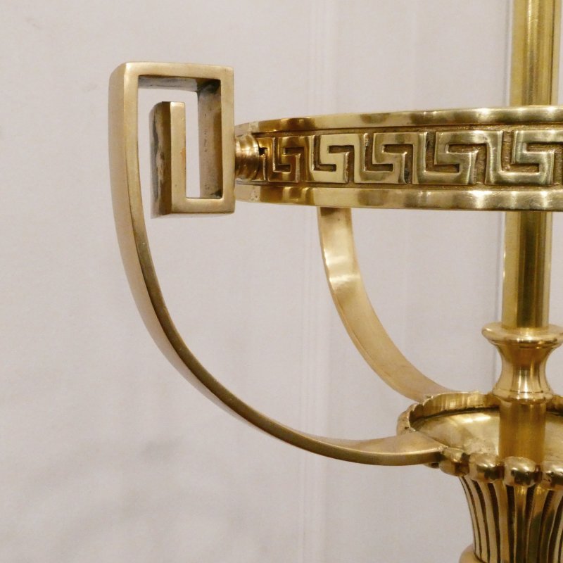 Victorian Brass Floor Lamp - Image 3