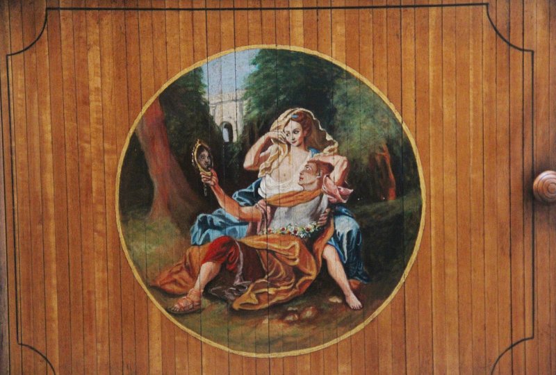 Pair early 20th Century satinwood bedside cabinets in the Sheraton style - Image 5