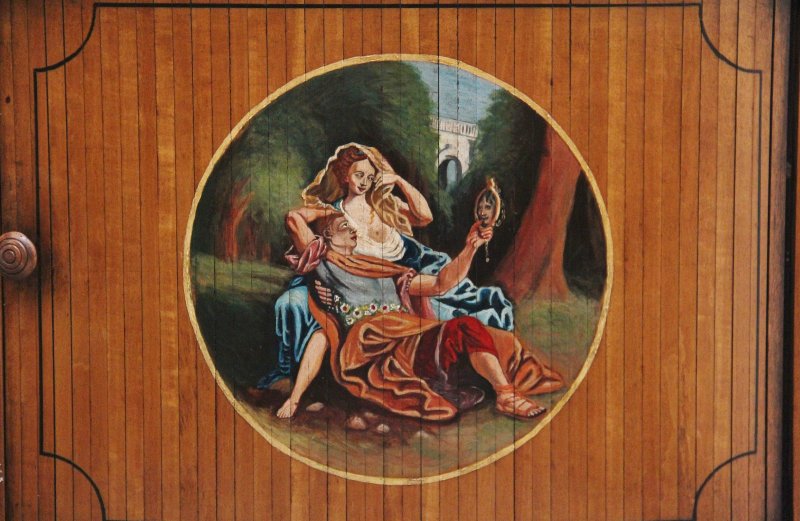 Pair early 20th Century satinwood bedside cabinets in the Sheraton style - Image 8