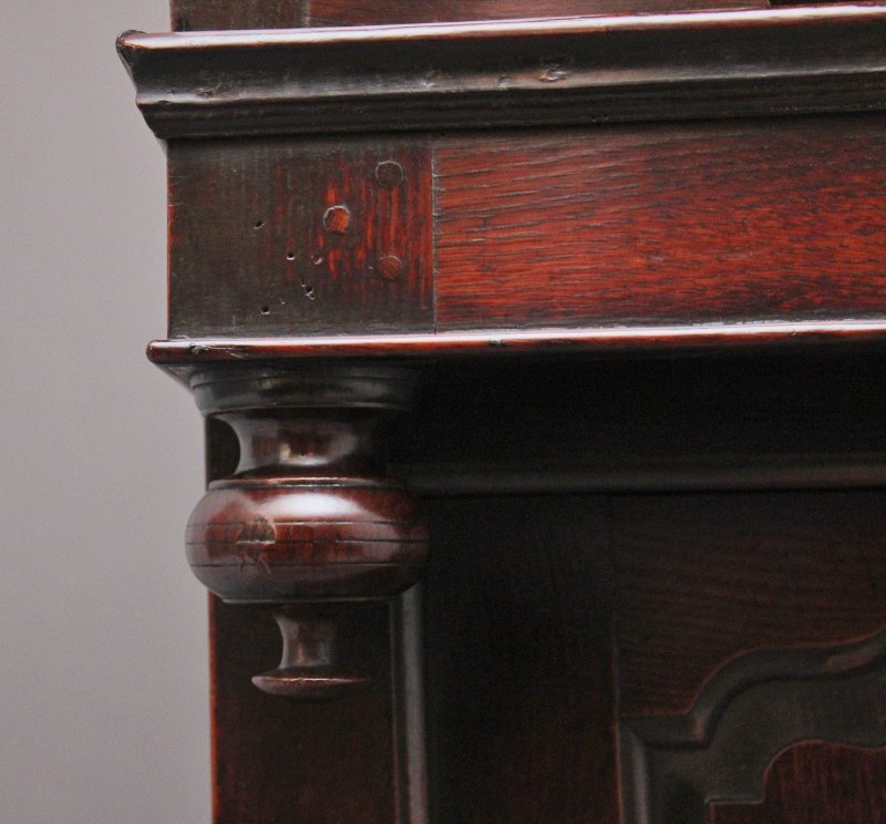 Early 18th Century oak tridarn - Image 10