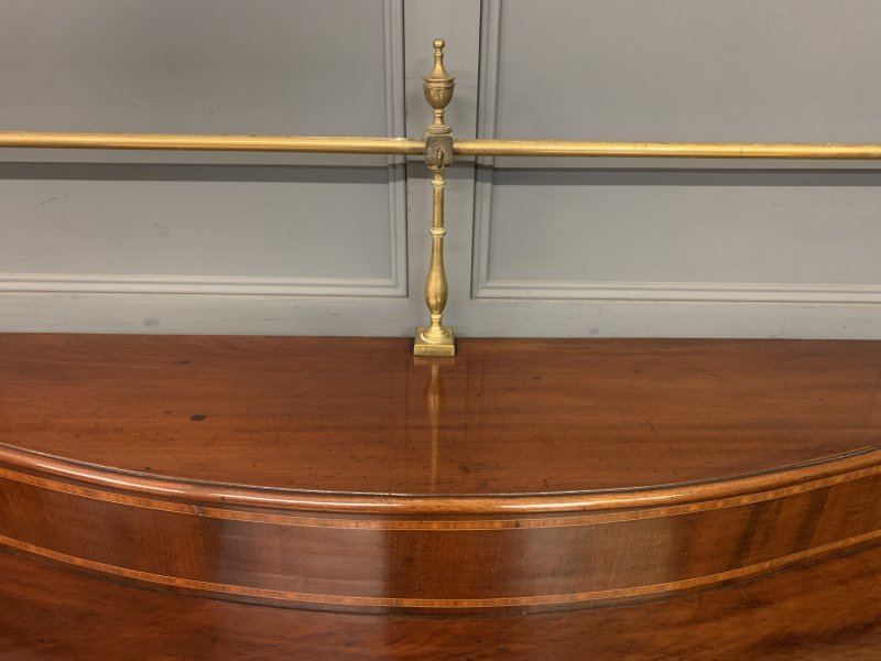 George III Serpentine Mahogany Serving Table - Image 4