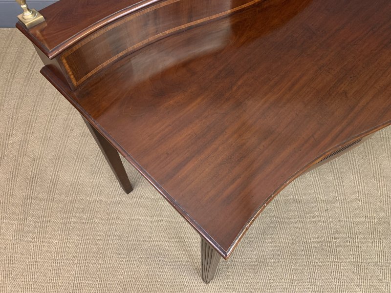 George III Serpentine Mahogany Serving Table - Image 20