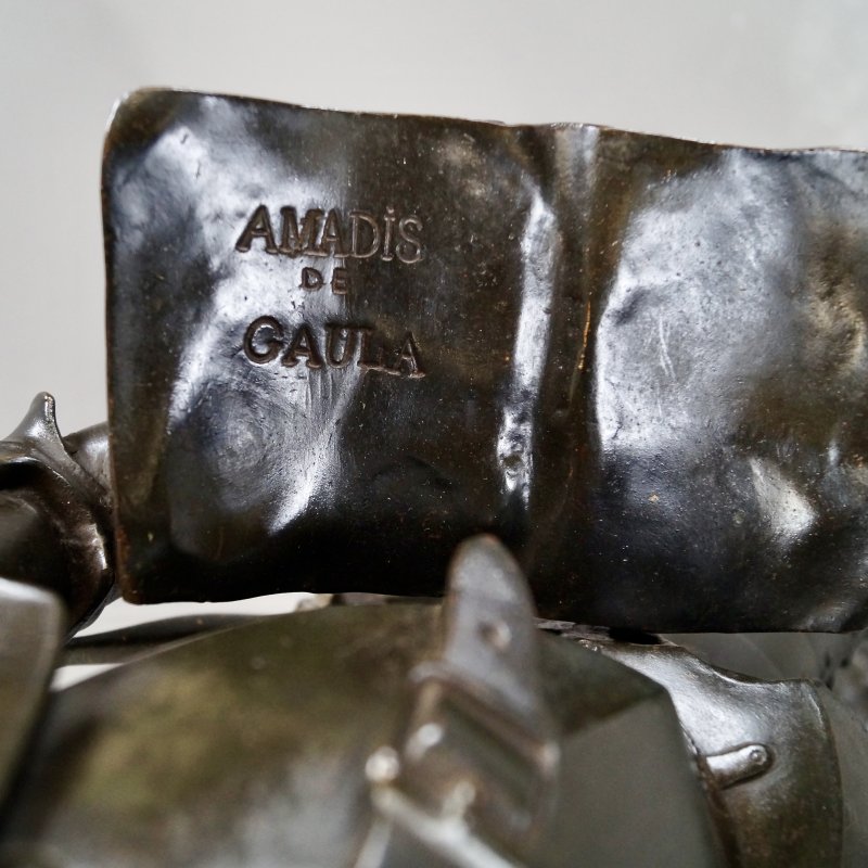 Bronze Figure Of Don Quixote By Machault - Image 5