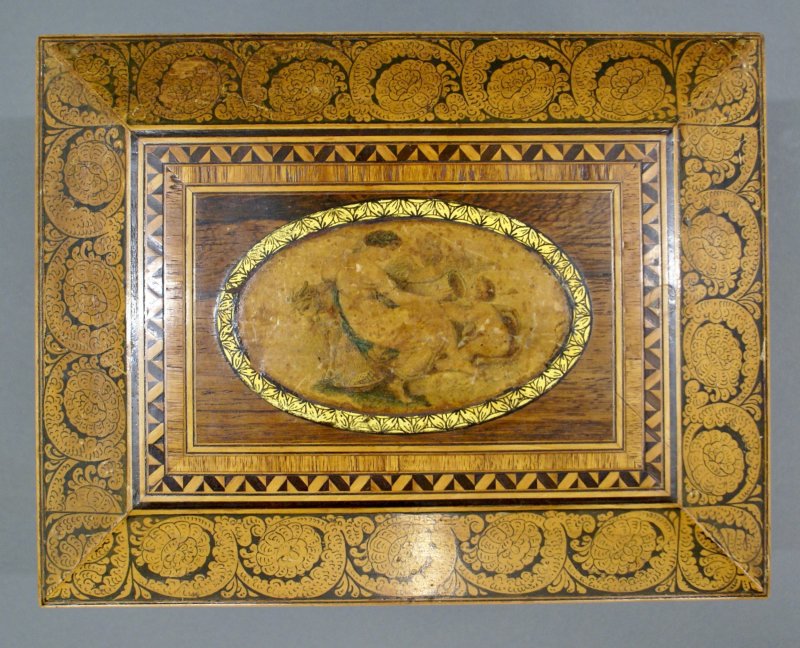 A Regency Rosewood Sewing Box - Image 4