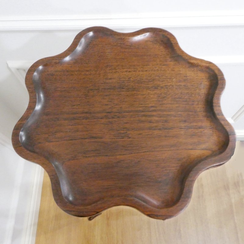 Pair of Edwardian Oak Torchères or Plant Stands - Image 4