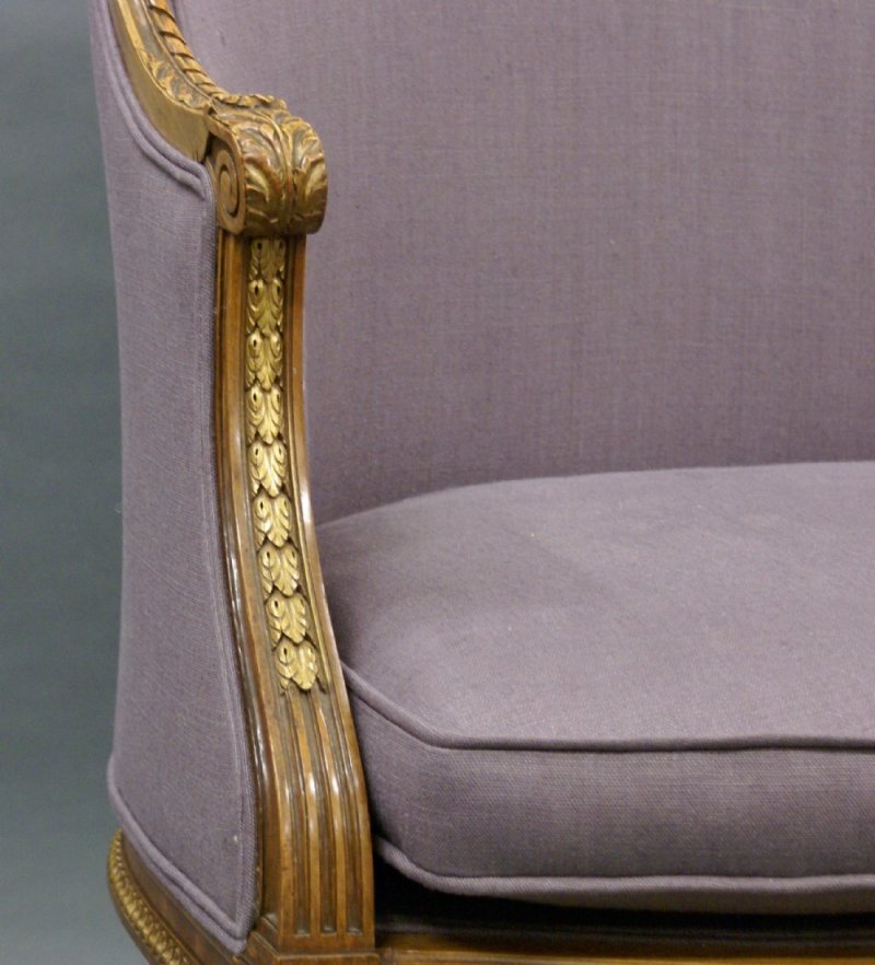 A French Walnut Arm Chair - Image 3