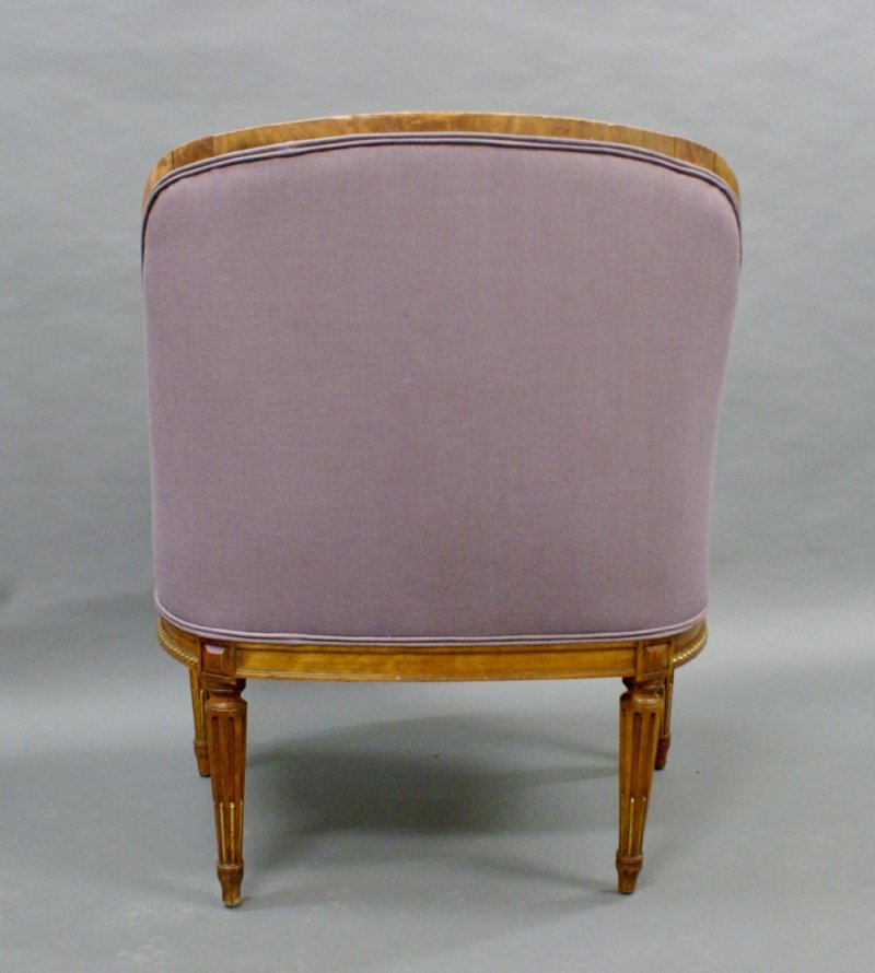 A French Walnut Arm Chair - Image 6