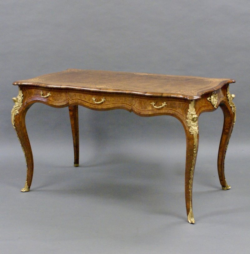 An English Ormolu Mounted Bureau Plat - Image 4
