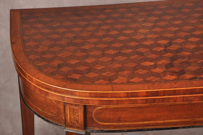 Fine 18th Century Parquetry Card Table - Image 5