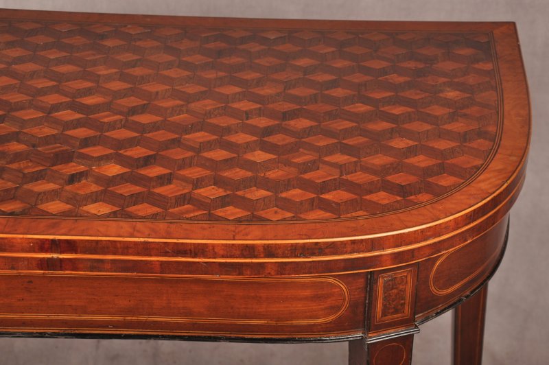 Fine 18th Century Parquetry Card Table - Image 6