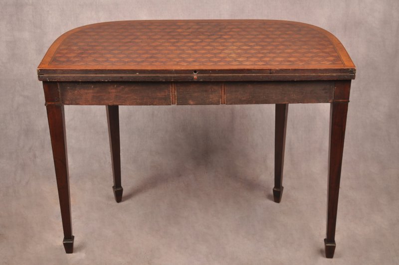 Fine 18th Century Parquetry Card Table - Image 9