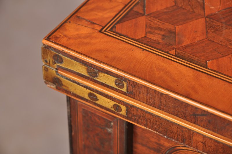 Fine 18th Century Parquetry Card Table - Image 19