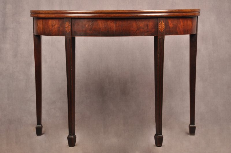 Rare 18th Century Mahogany Tea Table - Image 2