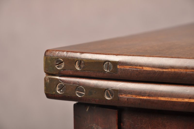 Rare 18th Century Mahogany Tea Table - Image 11