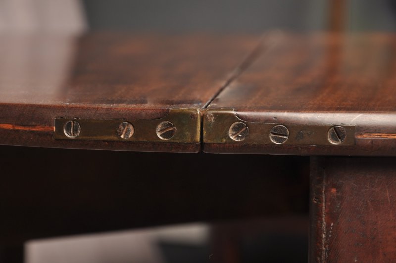 Rare 18th Century Mahogany Tea Table - Image 10