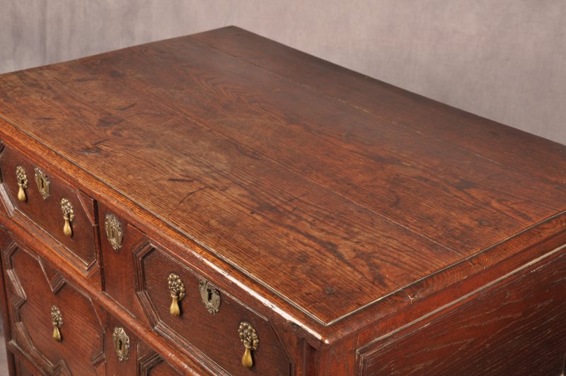 Charles II Oak Chest Of Drawers - Image 15