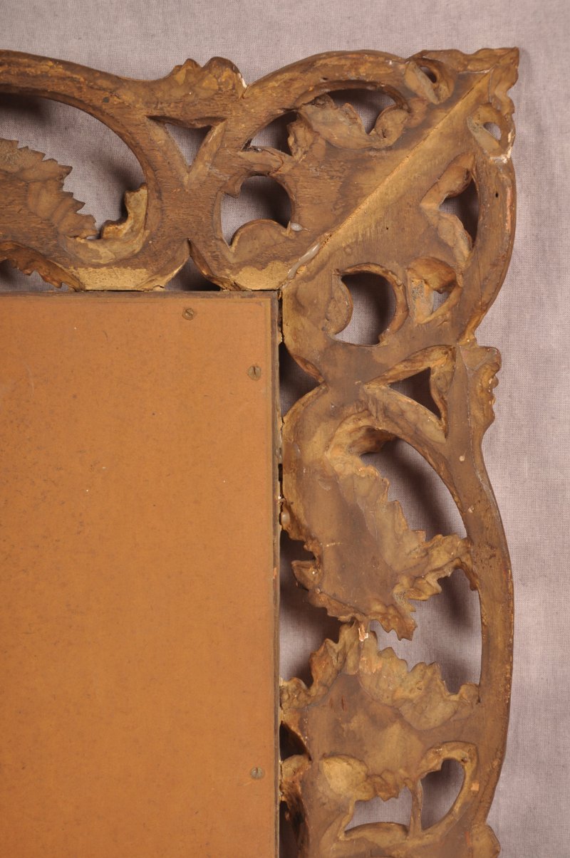 Large Early 19th Century Florentine Giltwood Mirror - Image 9