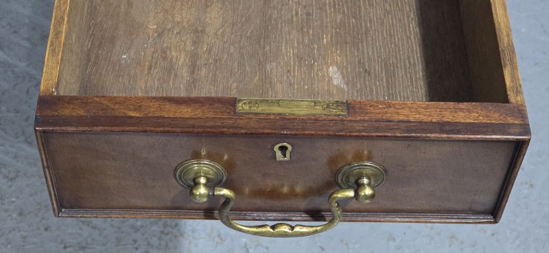Superb Chippendale Mahogany Pedestal Desk - Image 15