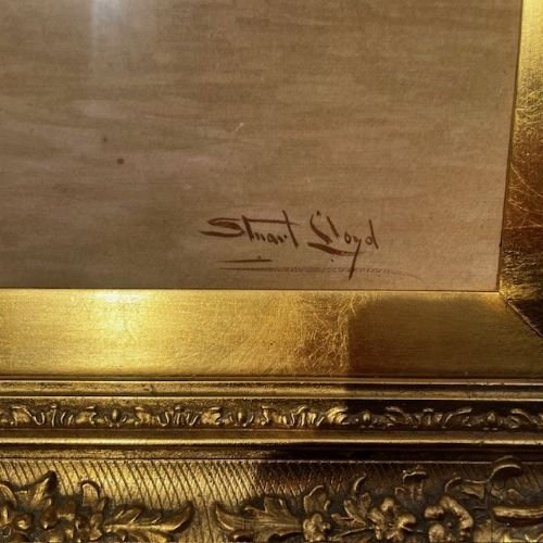 A 19th Century Large Scale Water Colour By Stuart Lloyd. - Image 2