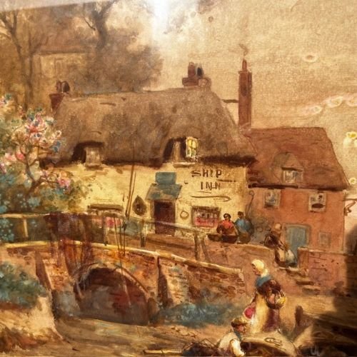 A 19th Century Large Scale Water Colour By Stuart Lloyd. - Image 8