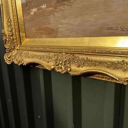 A 19th Century Large Scale Water Colour By Stuart Lloyd. - Image 12