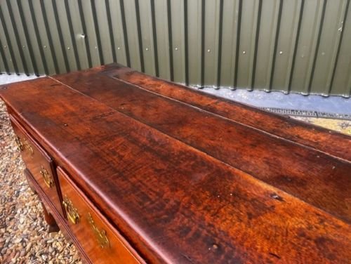 A George III Period Oak Dresser Base - Image 11