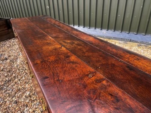 A George III Period Oak Dresser Base - Image 13