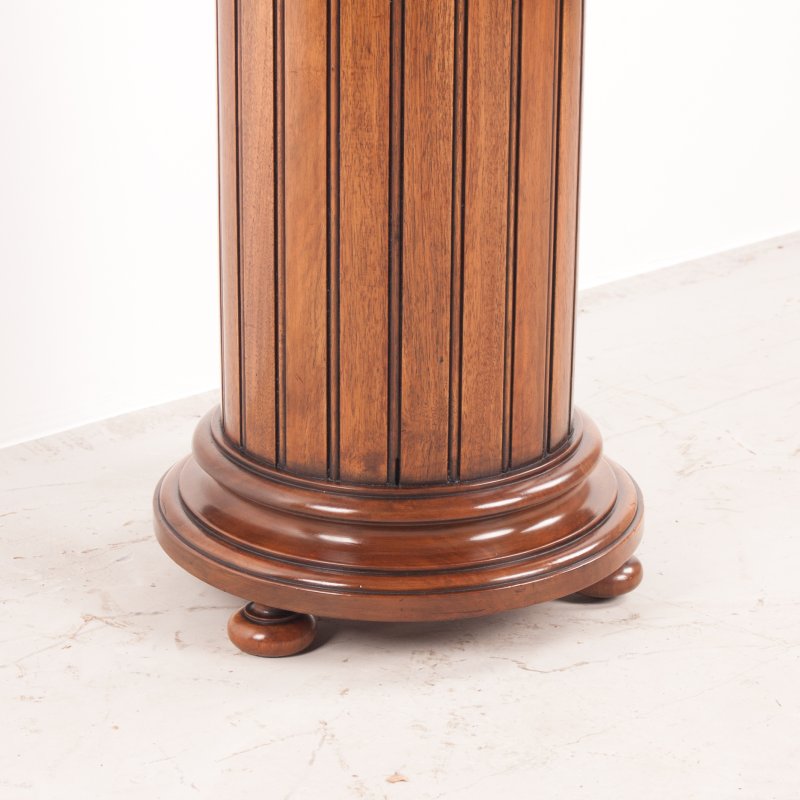 19thC Good Quality Walnut Umbrella Stick Stand - Image 6