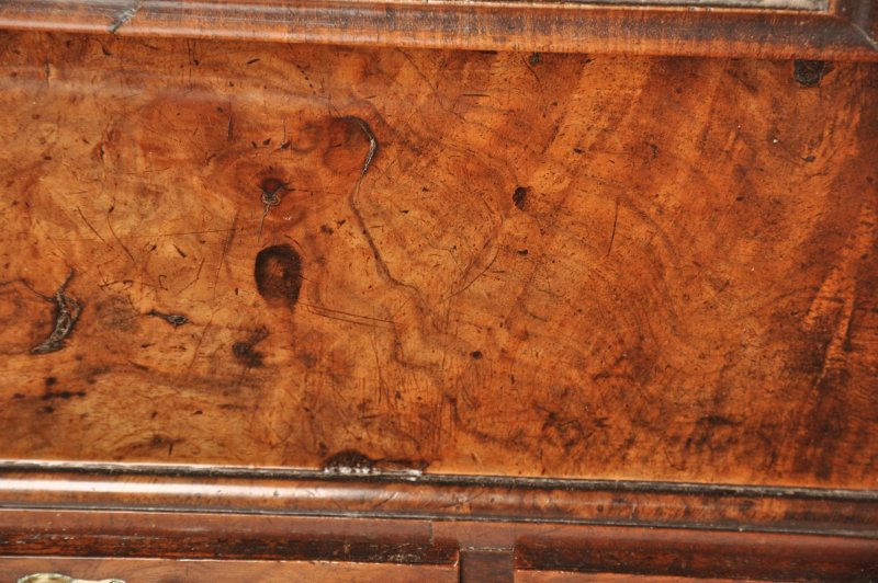 18th Century Walnut Toilet Mirror - Image 8