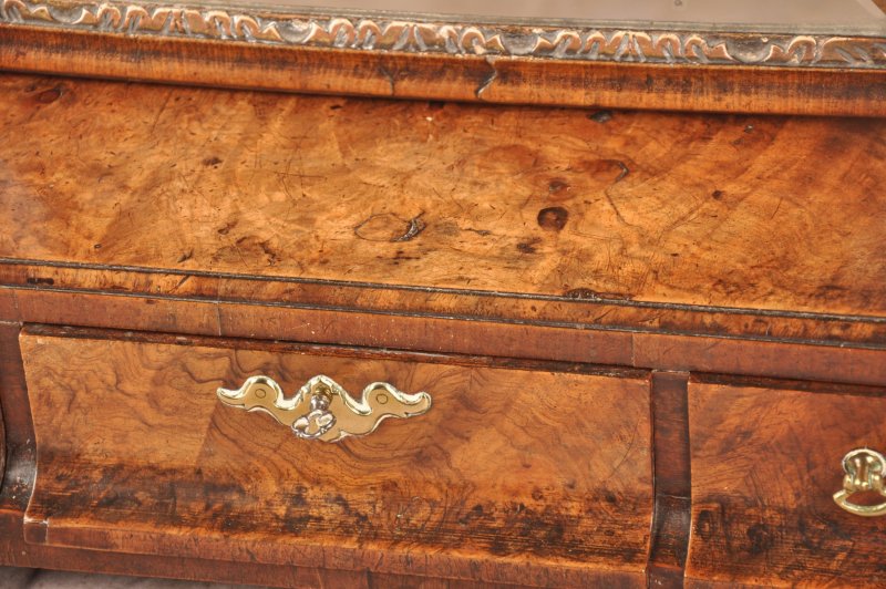 18th Century Walnut Toilet Mirror - Image 7