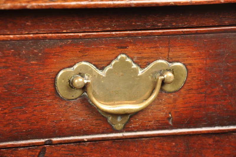 Small Early 18th Century Red Walnut Lowboy / Side Table - Image 4